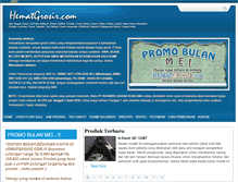 Tablet Screenshot of hematgrosir.com